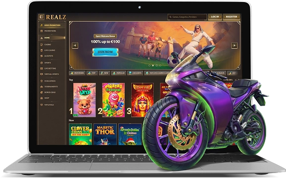 Realz Casino Australia Desktop